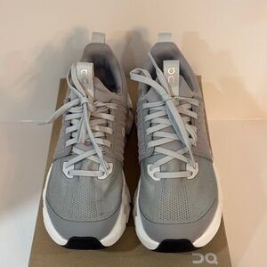 On Running Youth Light Gray Lace-Up Sneakers
